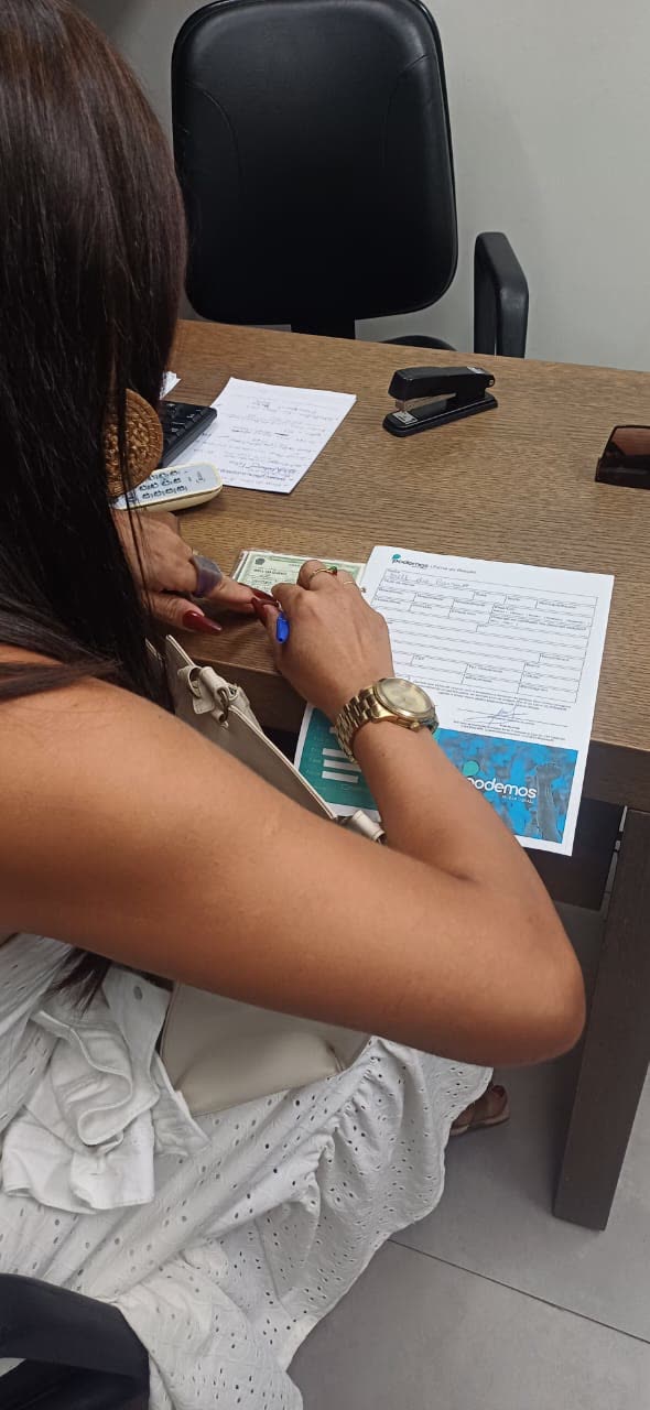 Registro da campanha de 2024 de Mell Tamiozzo
